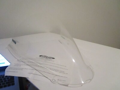 New Kawasaki ZX10 R 2006-07 Clear Wind Screen Menphis Shades PN