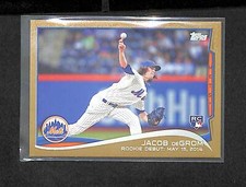 2014 Topps Update Gold Rookie Debut #US-57 Jacob deGrom No 1841 of 2014