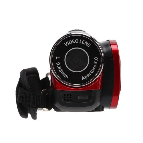 Red Video Camera Camcorder Full HD Camera Recorder 270° Rotation 2.7in Color Set - Picture 7 of 12