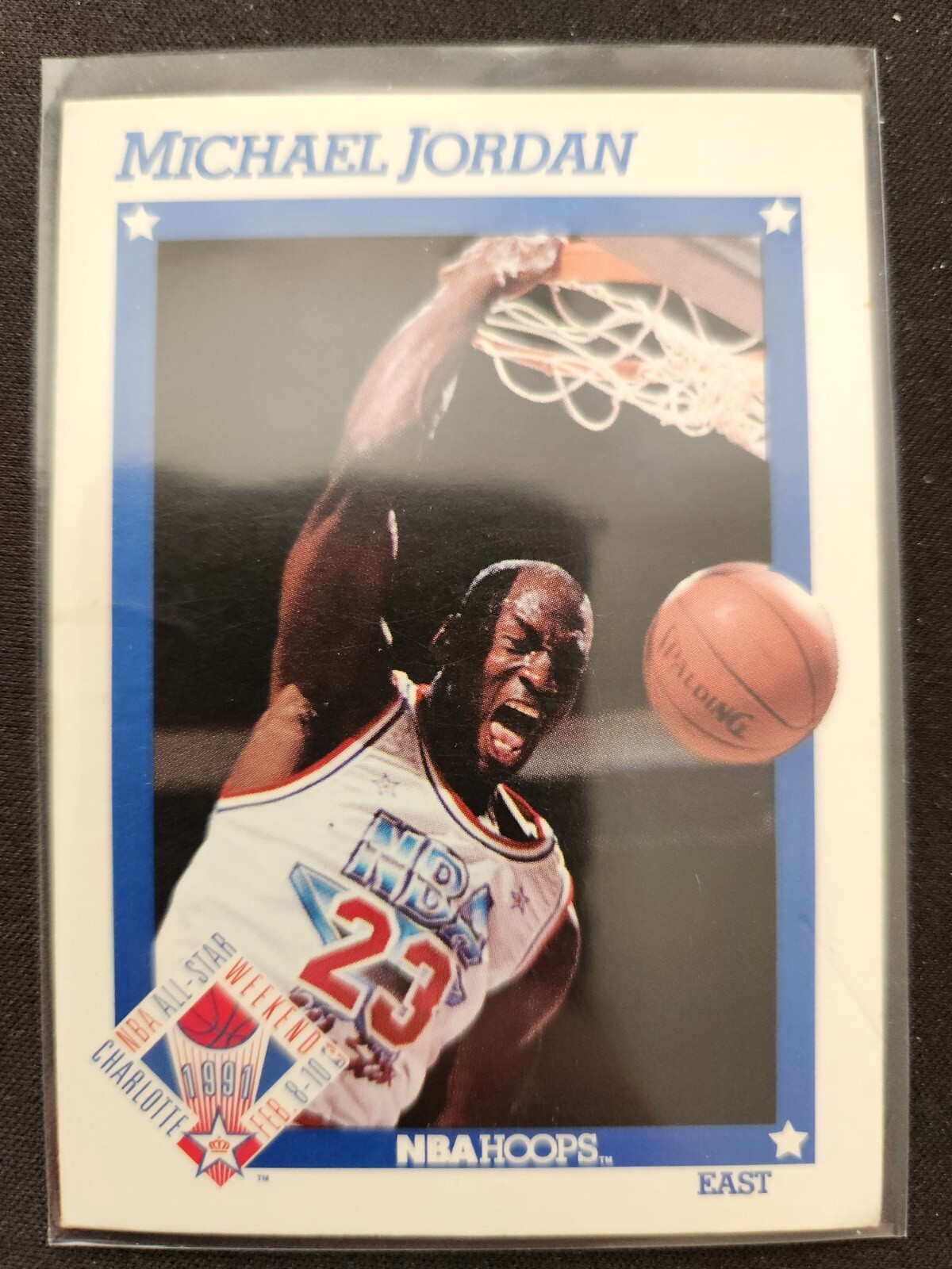 1991-92 NBA Hoops Michael Jordan #253 All-Star Game Chicago Bulls (O)