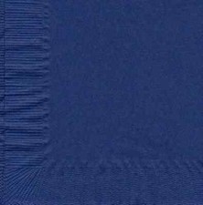 PAPER NAPKINS SOLID COLOURS ~ PACK / 20 PARTY SERVIETTES 33CMS 2PLY ~ NEW