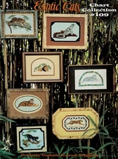 Pegasus Originals Exotic Cats Counted Cross Stitch Chart Collection