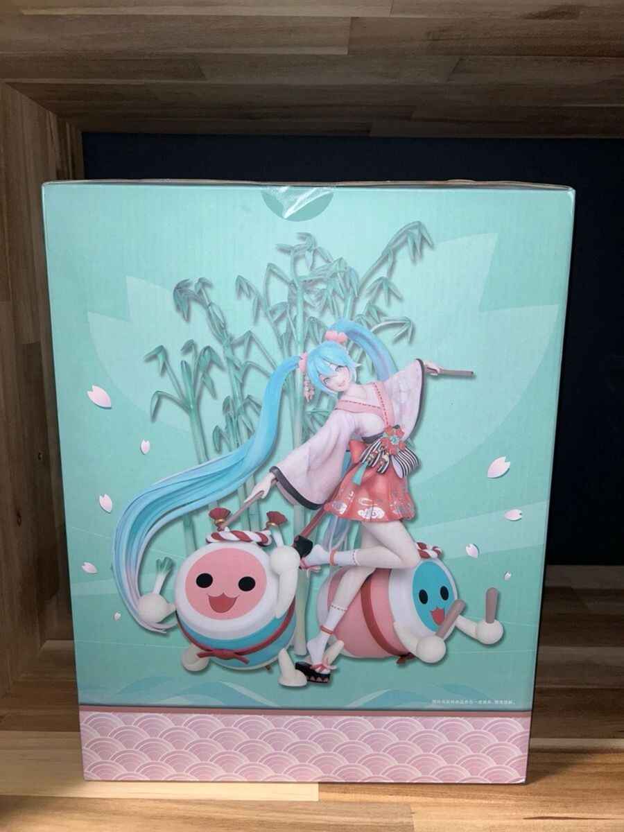 Hatsune Miku Taiko no Tatsujin Collaboration Figure Unopened | eBay