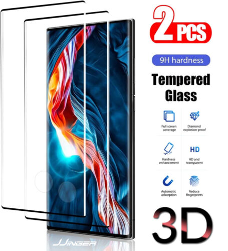 2X Tempered Glass Screen Protector For Samsung S8 S9 S10 S20 S21 S22 S23 S24 A14 - 第 1/12 張圖片