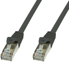 Techly Professional Cavo di rete Patch in rame Cat.6 Nero SFTP LSZH 3m