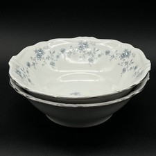 Johann Haviland Blue Garland Set Of 2 Serving Bowl 8.5 Bavaria Germany