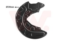 VAN Wezel Spritzblech Bremsscheibe 5766372 FüR VW Golf 7 5G1 BQ1 BE1 BE2 Variant