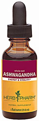 Worldwide 2 X Herb Pharm Ashwagandha Energy & Vitality -- 1 fl oz