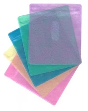 CD Double-sided Plastic Sleeve Assorted Color Lot