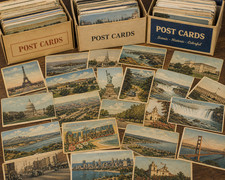 125+ Vintage Postcards Lot Mixed Scenic Trave...