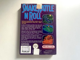 NES - Snake Rattle n Roll - in OVP mit Anleitung - PAL-B