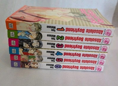 Absolute Boyfriend Manga by Yuu Watase 1-6 Set English Version