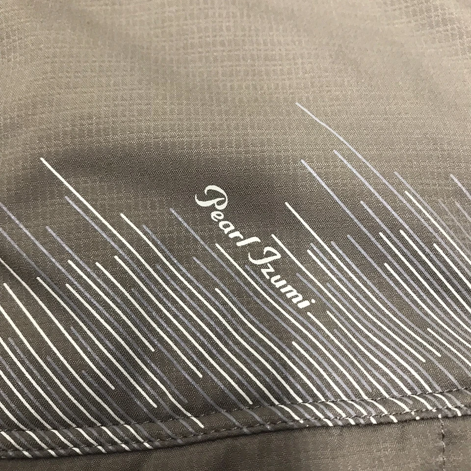 Pearl Izumi Cycling Quilted Vest Full Zip With Buttons Brown Size Medium - Image 3 of 4