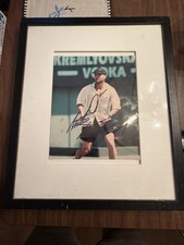 Andre Agassi Signed Photo Framed Tennis Autograph Kremlin Cup Era Authentic Auto