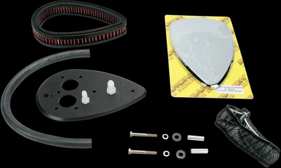 Kit Limpiador Baron Smooth Big Air Conjunto Cromo Harley Dyna Super Glide 03-06 Foto 2 de 4