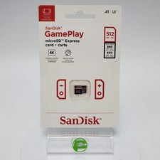 New SanDisk MicroSD Express card GamePlay Memory Card 512GB For Nintendo Switch