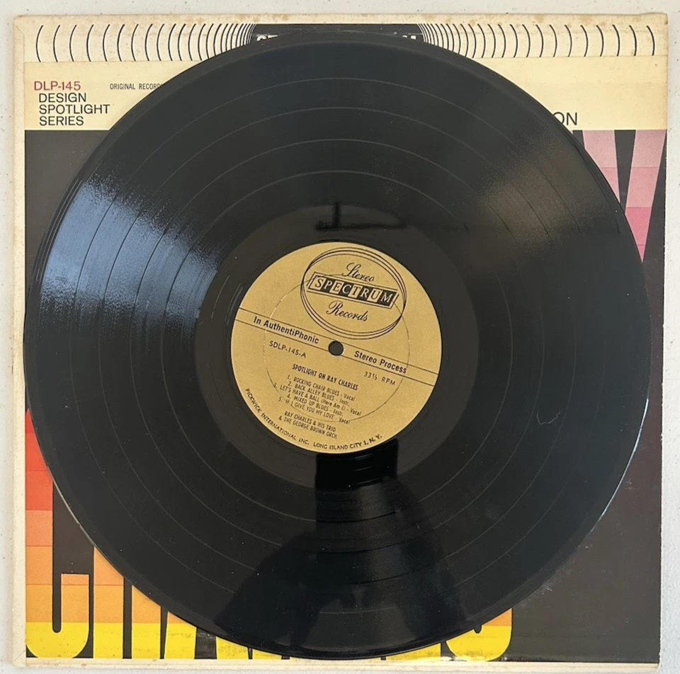 Spotlight On Ray Charles 1963 Vinyl LP Record (VG) SDLP145 - Image 3 of 4