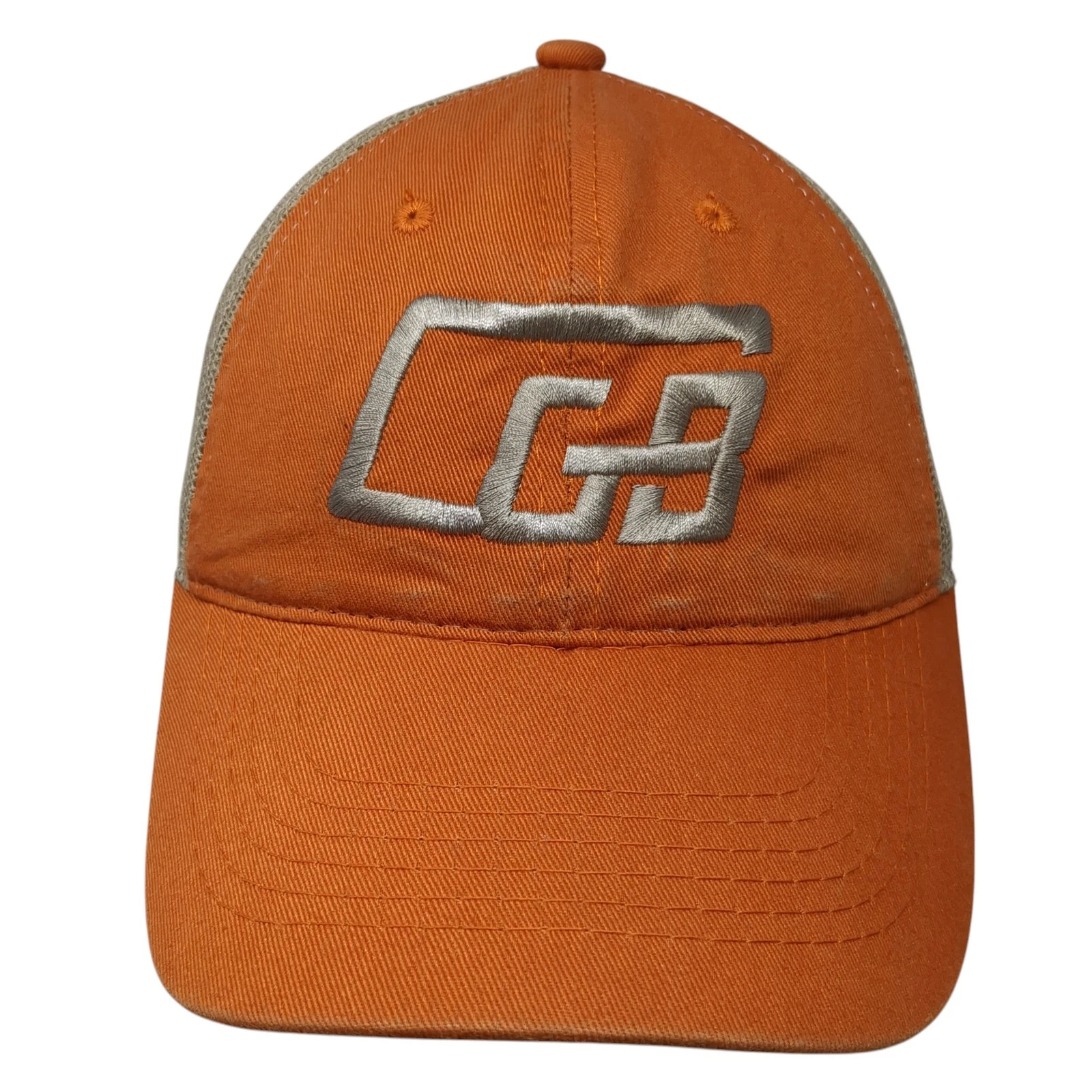 CGB Strapback Trucker Hat Multicolor One Size Mesh Back Embroidered