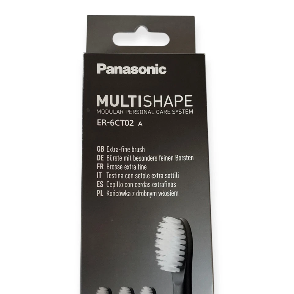 Reemplazos de cabezal de cepillo Panasonic ER-6CT02A 4 piezas Foto 2 de 3
