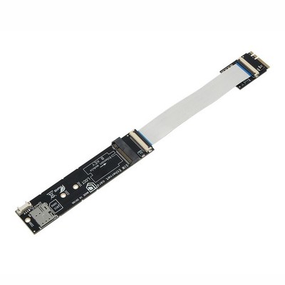 M.2 A+E Key to B-Key WWAN Converter Card Support 4G 5G Wireless Network Module
