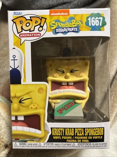 Funko Pop! Animation – SpongeBob SquarePants – Krusty Krab Pizza SpongeBob #1667