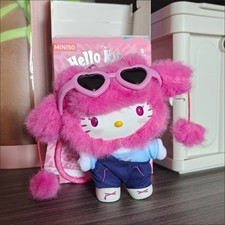 Authentic Miniso Hello Kitty Pop Star Series Plush Confirmed Blind Box Figure