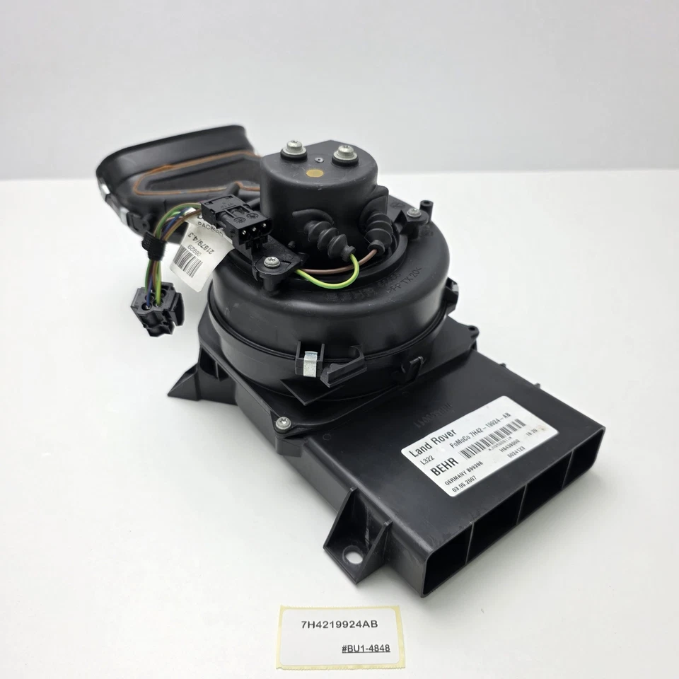 Land Rover Range Rover L322 2006-2012 motor soplador trasero HVAC 7H4219924AB Foto 3 de 4