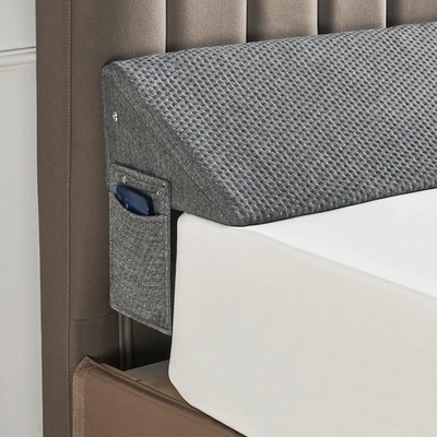 Queen Size Bed Wedge Pillow Mattress Gap Filler Bed Wedge for Headboard