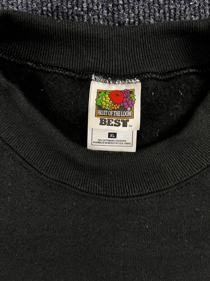 Sudadera De Colección Britney Spears World Tour Para Hombre XL Cuello Redondo Pyrotek 2001-2002 Foto 3 de 4