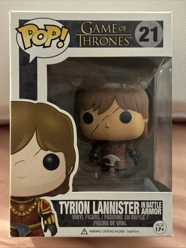 Funko Pop! Vinyl: Game of Thrones - Tyrion Lannister With Battle Axe #21 - New.
