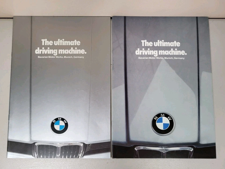 Gran Lote Vintage Años 80 90 BMW Venta Folletos Catálogos Correos 320i 528i Foto 2 de 4