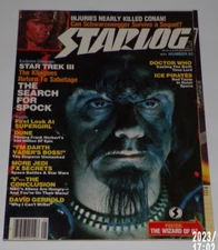 Starlog Magazine #82 May 1984/ Arnold Schwarzenegger, Jedi FX