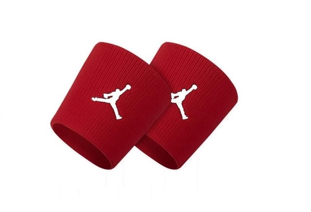 jordan wristband red