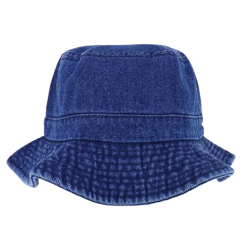 Youth Size Kid's Cotton Denim Bucket Hat - FREE SHIPPING - Picture 3 of 3