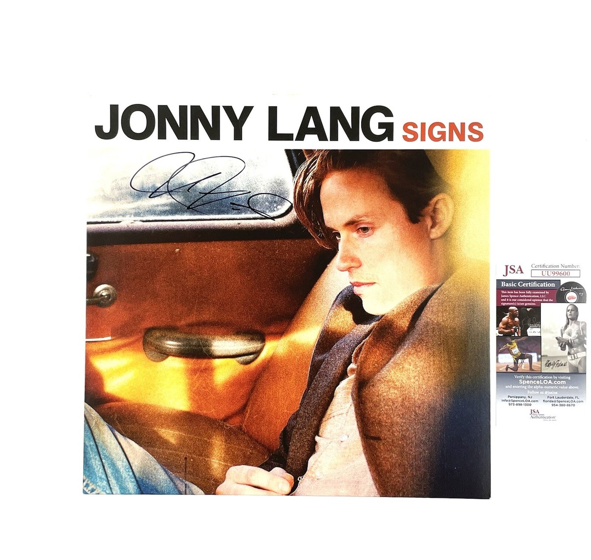 Jonny Lang Signed Vinyl LP Record Signs Limited Edition 1st Press