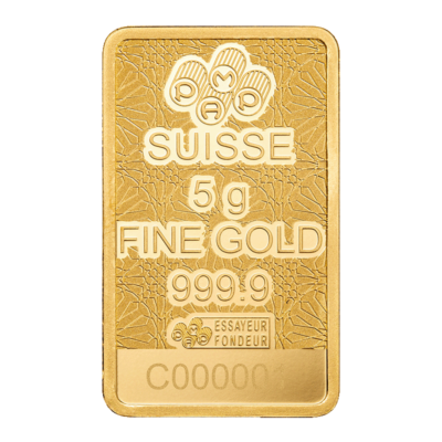 ARABIAN FALCON 2025 PAMP SUISSE 5 GRAM .9999 Pure 24k GOLD