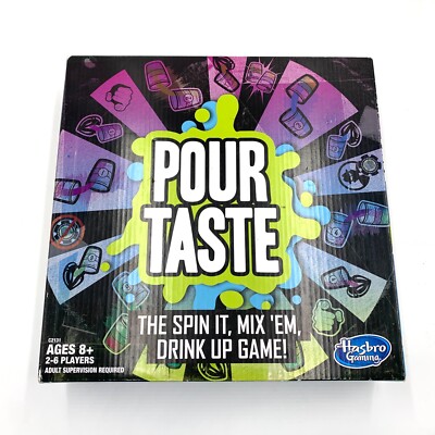 Hasbro Gaming POUR TASTE Game - New Sealed