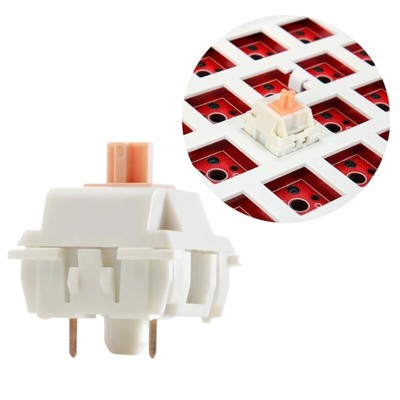 DIY Mechanical Keyboard AxisReplaces White Panda Switches Linear Switches