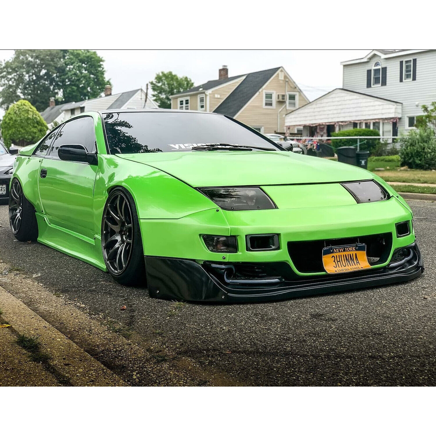 KBD Body Kits PMZ-K V2 2 Piece Front Fenders For Nissan 300ZX 1990-1996