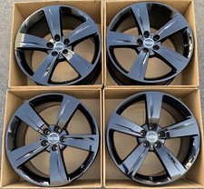 19" Range Rover Velar Factory Wheels Gloss Black OEM Rims 72300 New Evoque 5x108