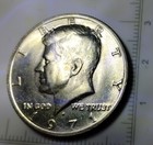 1971 D J F KENNEDY UNCIRCULATED CLAD  the FG for FRANK GASPARRO is ERROR. JK71D — photo 1