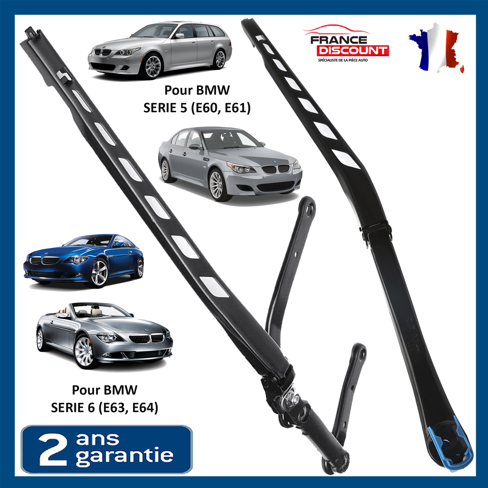 Essuie-glace bloqué ? Tringlerie avant OEM 61617035099 pour réparer le balayage BMW