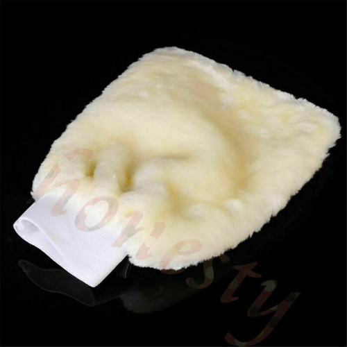 1pc Microfiber Plush Car Soft Mitten Detailing Washing Glove Cleaning Tool - Picture 3 of 5