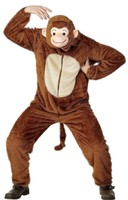 Smiffy's Monkey Costume With Hood - Adult Medium M Smiffy's Monkey Costume With Hood - Adult Medium M