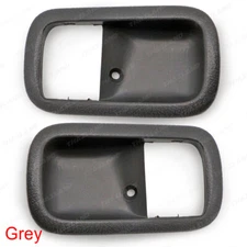 Pair Bezel Inner Interior Door Handle For Toyota Hiace LH112 Van 1989 1995