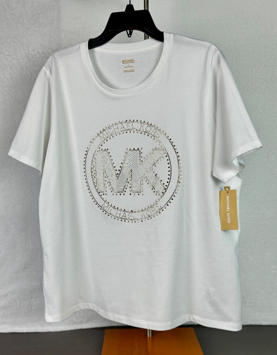 Tシャツ・カットソー Michael Kors Woman Polo Shirt White MS2600C33D 100 s-l1200.jpg