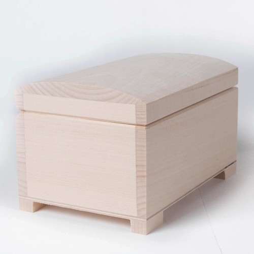 Selection of Wooden Chest Storage Boxes / Plain Wood / Small & Large Trunk Box - Picture 42 of 135