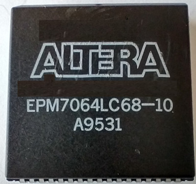 Altera EPM7064LC68-10, 68-PIN PLCC , Plastic