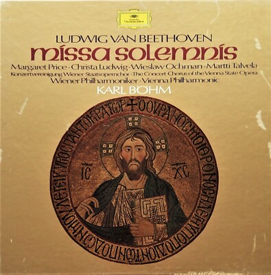L.v. BEETHOVEN - Missa Solemnis  ; 2 LP Box plus Booklet