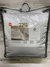 Hotel Collection Structure King Comforter & Pillowshams 3pc Set White New